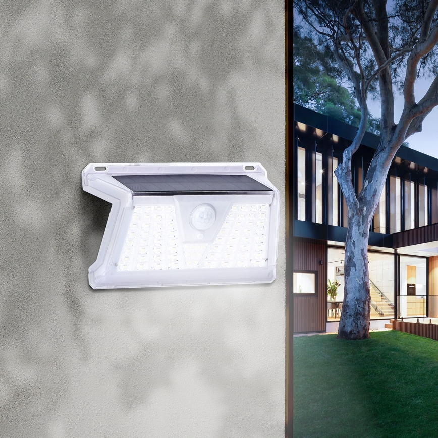 Aigostar - LED Vanjska solarna svjetiljka sa senzorom LED/2,4W/5V 1200 mAh IP65