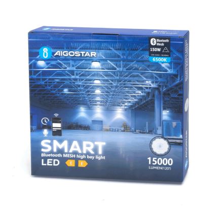 Aigostar - LED Industrijska prigušiva vanjska svjetiljka MESH High Bay LED/150W/230V 6500K IP65