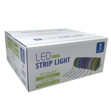 Aigostar - LED Vanjska traka 50m LED/300W/230V plava IP65
