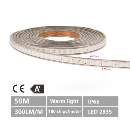 Aigostar - LED Vanjska traka 50m LED/400W/230V 6500K IP65
