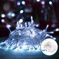 Aigostar - LED Vanjske božićne lampice 100xLED/8 funkcija 10,3m IP44 hladna bijela