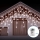 Aigostar - LED Vanjske božićne lampice 100xLED/8 funkcija/3xAA 8x0,6m IP44 hladna bijela