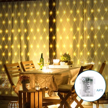 Aigostar - LED Vanjske božićne lampice 100xLED/8 funkcija 4,5x1,5m IP44 topla bijela