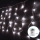 Aigostar - LED Vanjske božićne lampice 100xLED/8 funkcija 8x0,4m IP44 hladna bijela