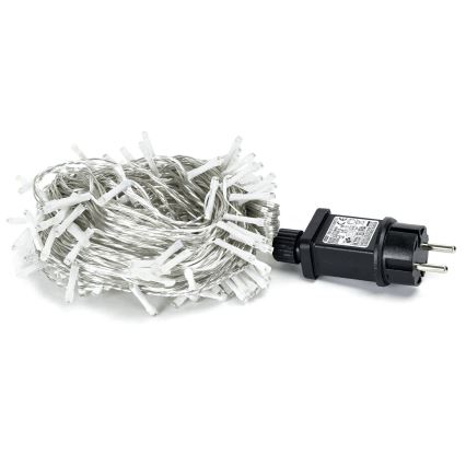 Aigostar - LED Vanjske božićne lampice 150xLED/8 funkcija 18m IP44 hladna bijela