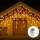 Aigostar - LED Vanjske božićne lampice 200xLED/8 funkcija 13x0,6m IP44 topla bijela