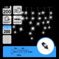 Aigostar - LED vanjske božićne lampice 200xLED 8x0,6m IP44 hladno bijele