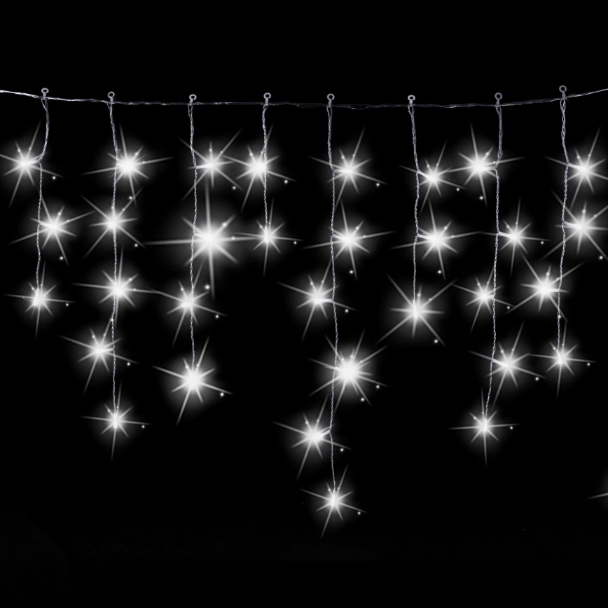Aigostar - LED vanjske božićne lampice 200xLED 8x0,6m IP44 hladno bijele