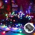 Aigostar -LED Vanjske božićne lampice 300xLED/8 funkcija 3xAA 15,3m IP44 multicolor
