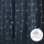 Aigostar-LED Vanjske božićne lampice 300xLED/8 funkcija 3xAA 6x2m IP44 hladna bijela
