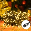Aigostar - LED Vanjske božićne lampice 400xLED/8 funkcija 23m IP44 topla bijela