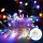 Aigostar - LED Vanjske božićne lampice 50xLED/8 funkcija 3xAA 5,3m IP44 multicolor