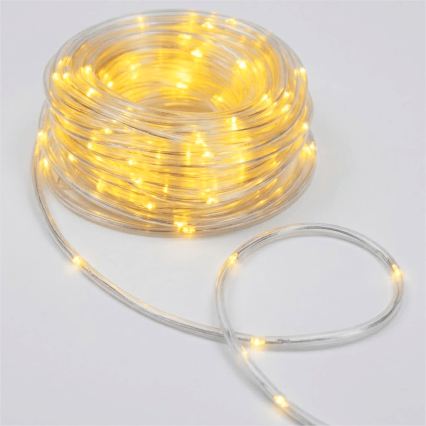 Aigostar - LED vanjske božićne lampice 50xLED/8 funkcija 3xAA 5,3m IP44 topla bijela
