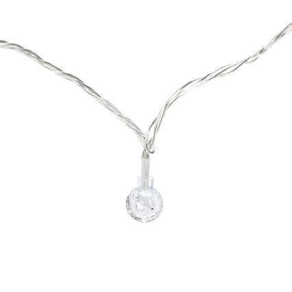 Aigostar - LED vanjski božićni lanac 100xLED/8 funkcija 13m IP44 topla bijela