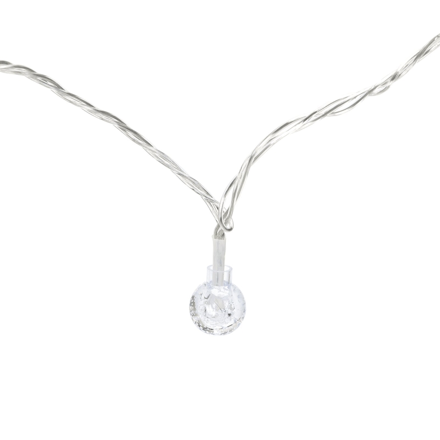 Aigostar - LED vanjski božićni lanac 100xLED/8 funkcija 13m IP44 topla bijela