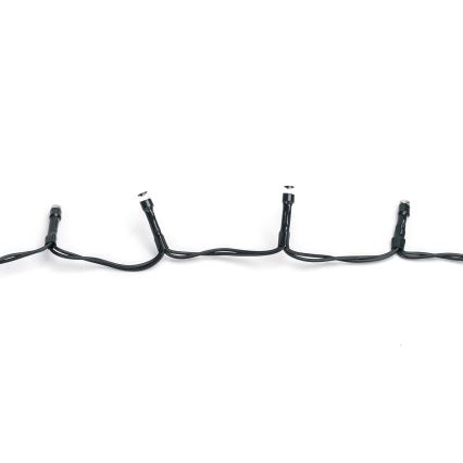 Aigostar - LED vanjska božićna girlanda 100xLED/8 funkcija 3xAA 5,3 m IP44 hladno bijela