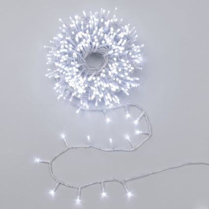 Aigostar - LED Vanjski božićni lanac 100xLED/8 funkcija 5,3m IP44 hladno bijela