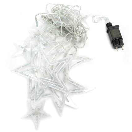 Aigostar - LED vanjski božićni niz 120xLED/6W/230V/8 funkcija 3x0,6m IP44 hladno bijela + daljinski upravljač