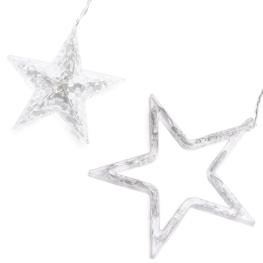 Aigostar - LED vanjski božićni lanac 120 LED/8 funkcija 3x0,6 m IP44 topla bijela + daljinski upravljač