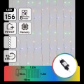 Aigostar - LED vanjski božićni lanac 156xLED/8 funkcija 4,2x1,2m IP44 višebojno