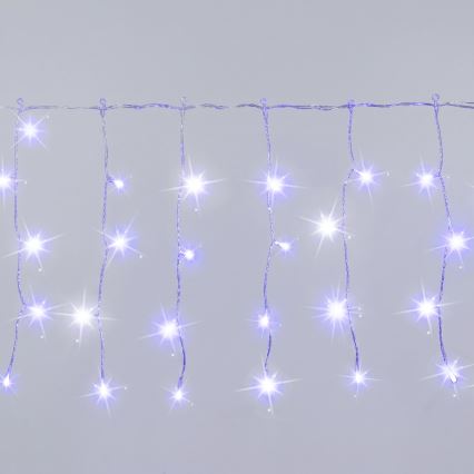 Aigostar - LED vanjski božićni lanac 200xLED 8x0,4m IP44 plava