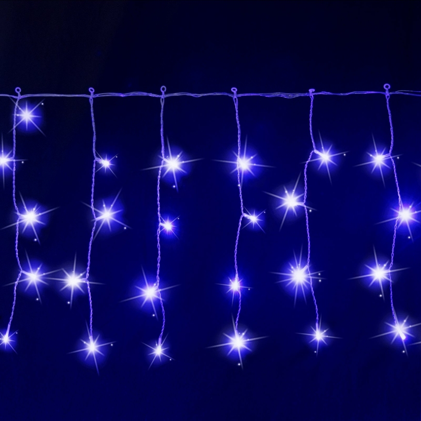 Aigostar - LED vanjski božićni lanac 200xLED 8x0,4m IP44 plava