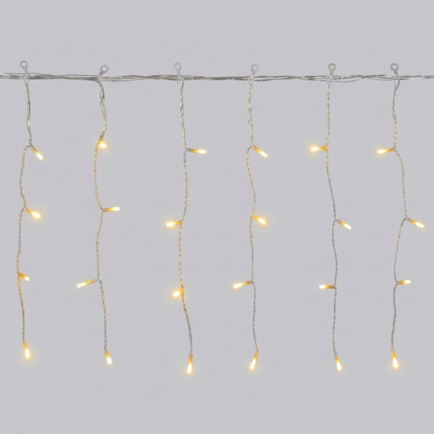 Aigostar - LED vanjski božićni lanac 300xLED/8 funkcija 18x0,4m IP44 topla bijela
