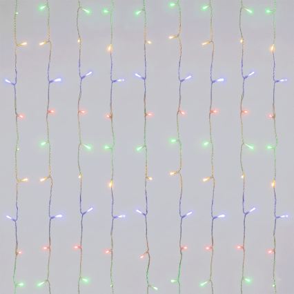 Aigostar - LED vanjski božićni lanac 372xLED/8 funkcija 6x1,2m IP44 višebojno