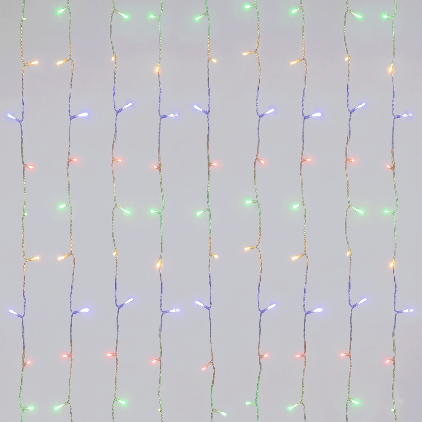Aigostar - LED vanjski božićni lanac 372xLED/8 funkcija 6x1,2m IP44 višebojno