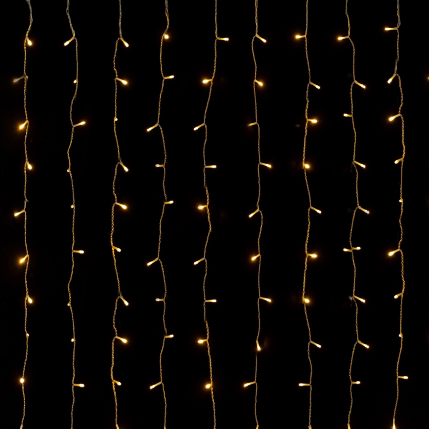 Aigostar - LED vanjski božićni niz 558xLED 3x1,8m IP44 topla bijela