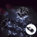 Aigostar - LED vanjski božićni lanac 600xLED/8 funkcija 18m IP44 hladno bijela