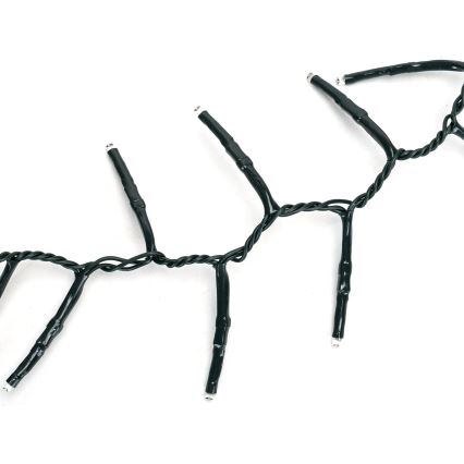 Aigostar - LED vanjski božićni lanac 600xLED/8 funkcija 18m IP44 hladno bijela