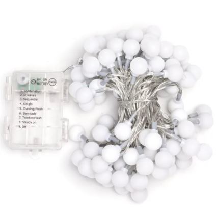 Aigostar - LED vanjski božićni niz 100xLED/3xAA/8 funkcija 10,3 m IP44 višebojno