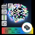 Aigostar - LED vanjski božićni niz 100xLED/8 funkcija 10,3m IP44 višebojni