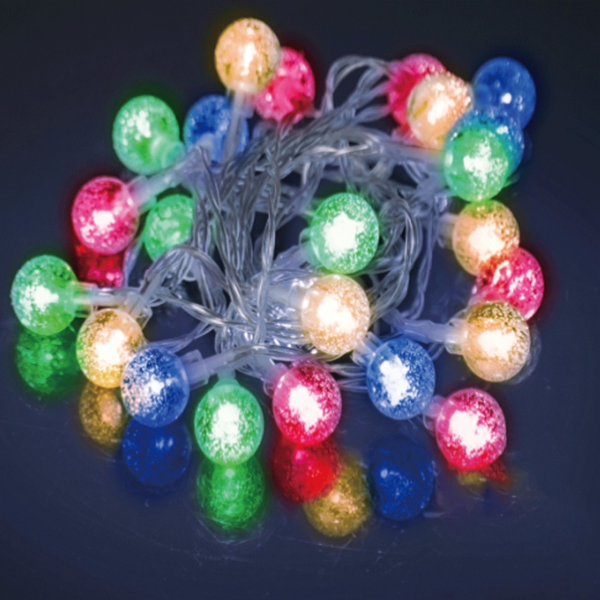 Aigostar - LED Vanjske božićne lampice 100xLED/8 funkcija 3xAA 10,3m IP44 višebojno