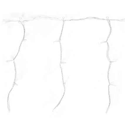 Aigostar - LED vanjski božićni niz 100xLED/8 funkcija 5x0,4m IP44 hladno bijela