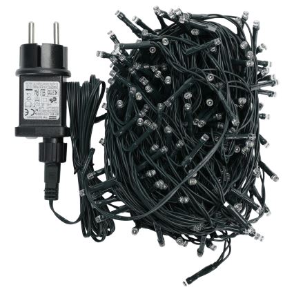 Aigostar - LED vanjske božićne lampice 200xLED/8 funkcija 20m IP44 hladna bijela