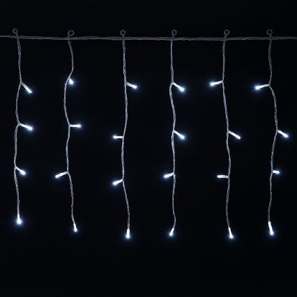 Aigostar - LED vanjski božićni lanac 200xLED/3,6W/230V/8 funkcija 10x0,4m IP44 hladno bijela