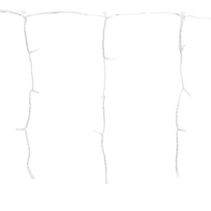 Aigostar - LED vanjski božićni lanac 200xLED/3,6W/230V/8 funkcija 10x0,4m IP44 hladno bijela