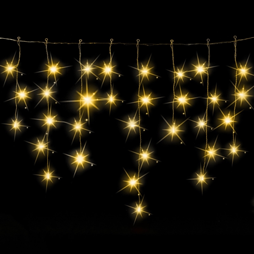 Aigostar - LED vanjski božićni niz 200xLED 8x0,6m IP44 topla bijela
