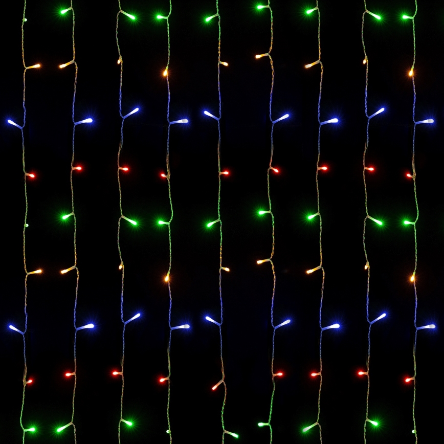 Aigostar - LED vanjski božićni niz 234xLED/8 funkcija 1,2x1,8 m IP44 višebojni