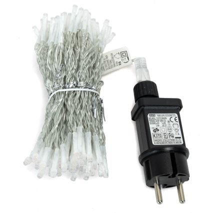 Aigostar - LED vanjski božićni lanac 300xLED/8 funkcija 3x1m IP44 topla bijela + daljinski upravljač