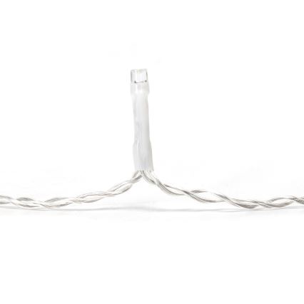 Aigostar - vanjski božićni LED lanac 300 LED/8 funkcija 15x0,4 m IP44 hladno bijela
