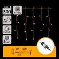 Aigostar - LED vanjski božićni niz 300xLED/8 funkcija 15x0,4 m IP44 topla bijela