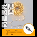 Aigostar - LED vanjski božićni niz 300xLED/8 funkcija 18m IP44 topla bijela