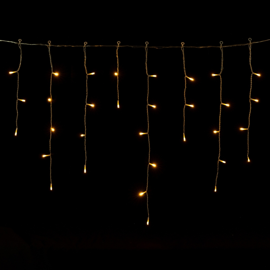 Aigostar - LED vanjski božićni niz 300xLED/8 funkcija 3xAA 18x0,6 m IP44 topla bijela