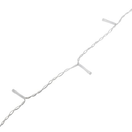 Aigostar - LED vanjski božićni niz 300xLED/8 funkcija 3xAA 18x0,6 m IP44 topla bijela