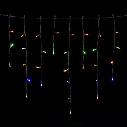 Aigostar - LED vanjski božićni niz 300xLED/8 funkcija 3xAA 18x0,6 m IP44 višebojno