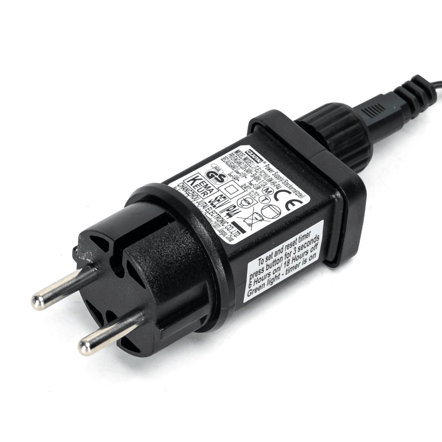 Aigostar - LED vanjski božićni niz 400 LED/8 funkcija 23 m IP44 topla bijela