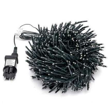 Aigostar - LED vanjski božićni niz 600xLED/8 funkcija 18m IP44 topla bijela